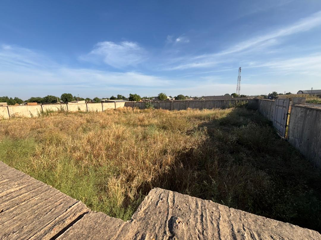 Fenced plot of land for sale